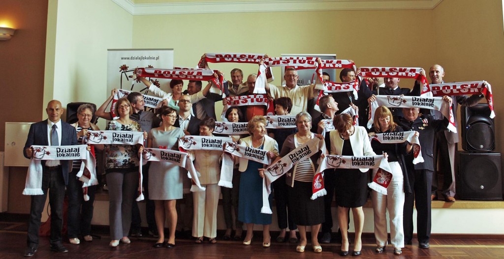 Uroczyste wręczenie grantów Działaj Lokalnie 2014